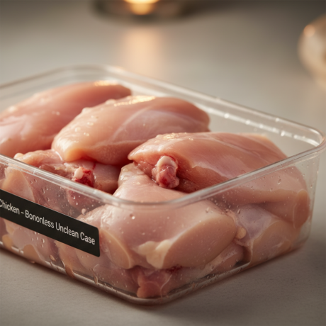 Chicken – Boneless Unclean Case